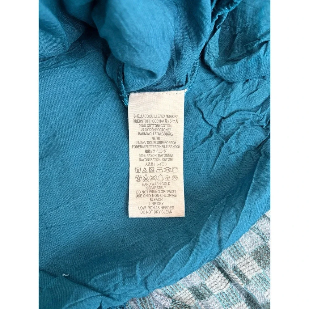 Free People Tiered Maxi Dress Sz XS Blue